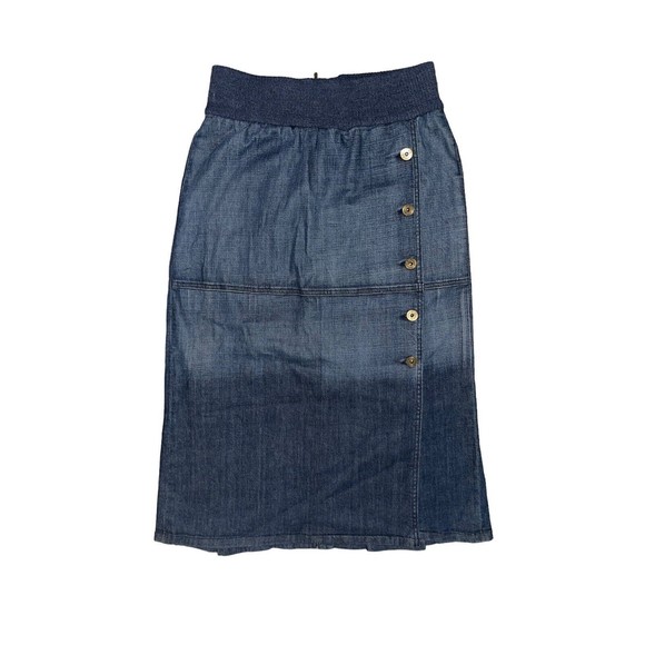 St. John Sport Denim Dress Ombre Women’s 8 - Picture 1 of 7